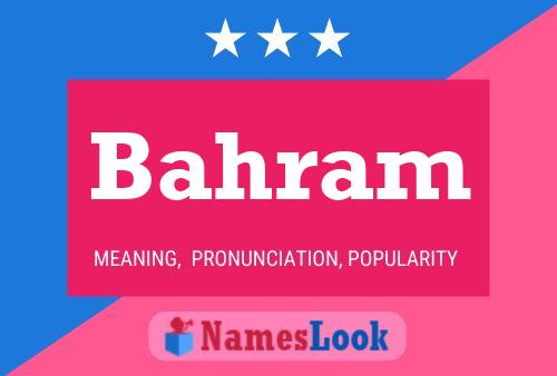 ملصق اسم Bahram