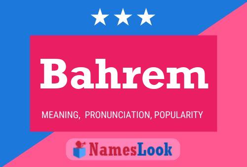 ملصق اسم Bahrem