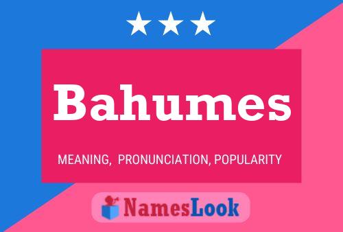 ملصق اسم Bahumes