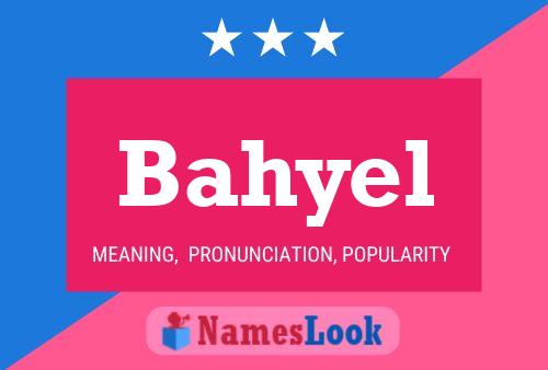 ملصق اسم Bahyel