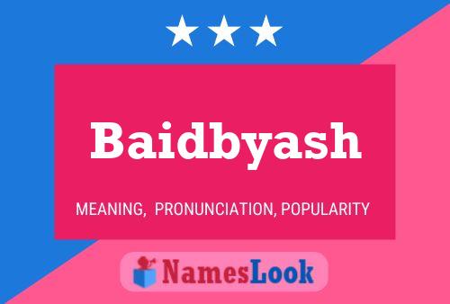 ملصق اسم Baidbyash