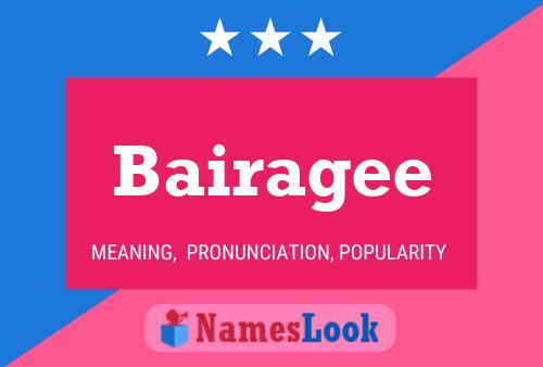 ملصق اسم Bairagee