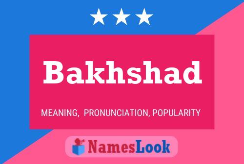 ملصق اسم Bakhshad