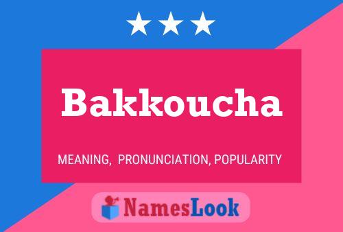 ملصق اسم Bakkoucha