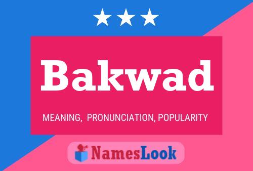 ملصق اسم Bakwad