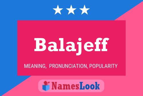 ملصق اسم Balajeff