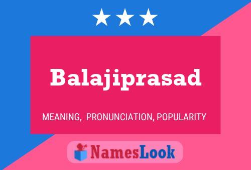 ملصق اسم Balajiprasad