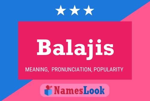 ملصق اسم Balajis