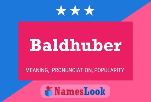 ملصق اسم Baldhuber