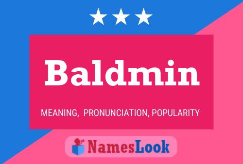 ملصق اسم Baldmin