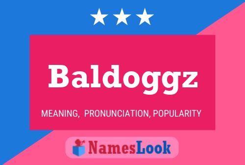 ملصق اسم Baldoggz