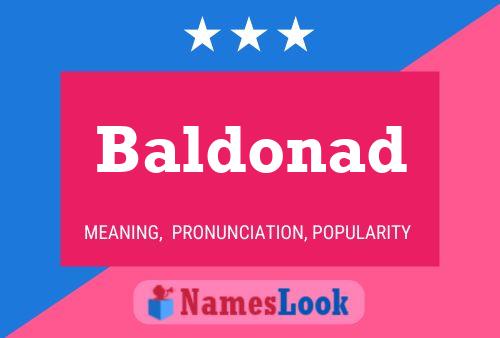 ملصق اسم Baldonad