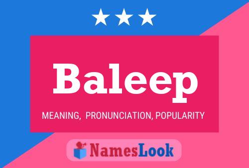 ملصق اسم Baleep