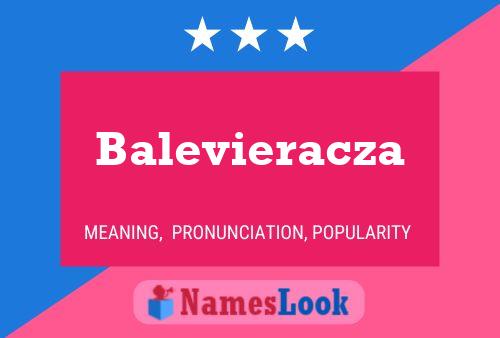 ملصق اسم Balevieracza