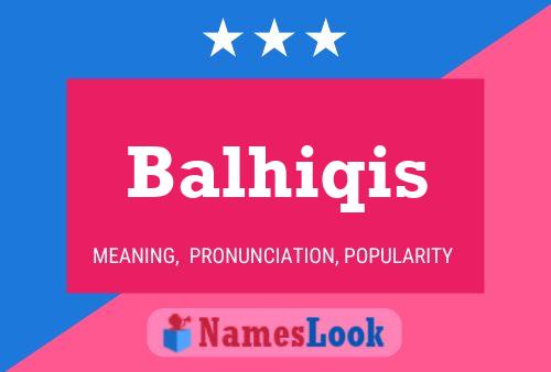 ملصق اسم Balhiqis