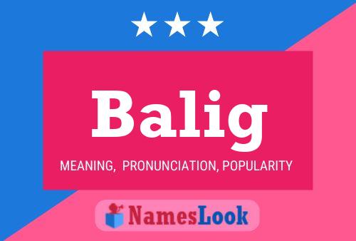 ملصق اسم Balig