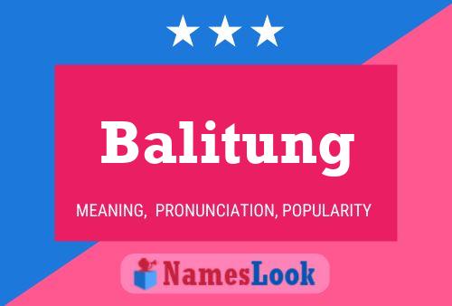 ملصق اسم Balitung