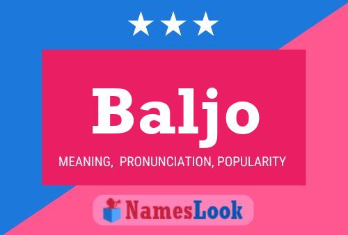 ملصق اسم Baljo