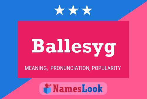 ملصق اسم Ballesyg