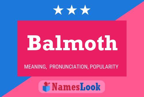 ملصق اسم Balmoth