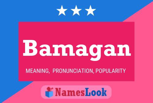 ملصق اسم Bamagan