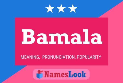 ملصق اسم Bamala