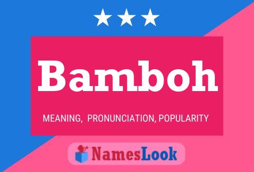 ملصق اسم Bamboh