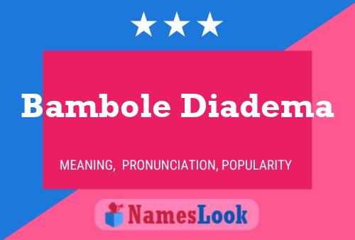 ملصق اسم Bambole Diadema