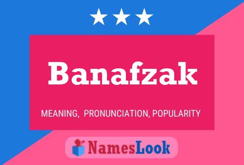 ملصق اسم Banafzak