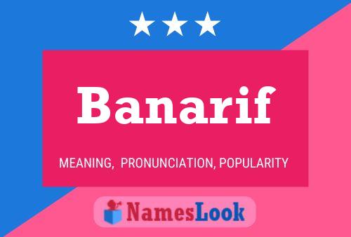 ملصق اسم Banarif