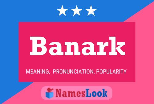 ملصق اسم Banark