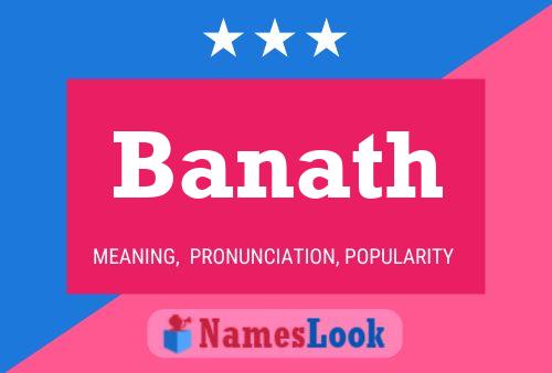 ملصق اسم Banath