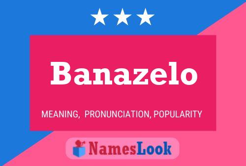 ملصق اسم Banazelo