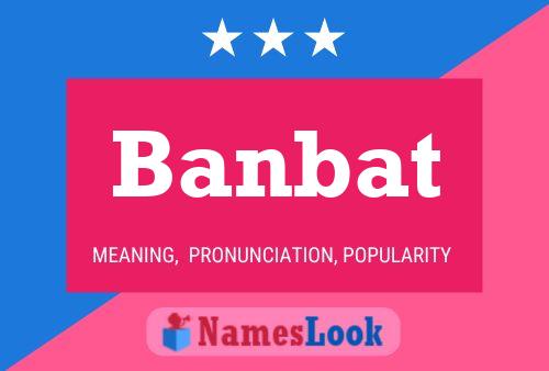 ملصق اسم Banbat