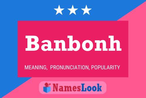 ملصق اسم Banbonh