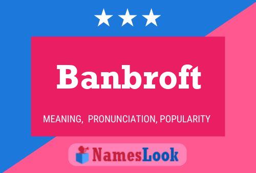 ملصق اسم Banbroft