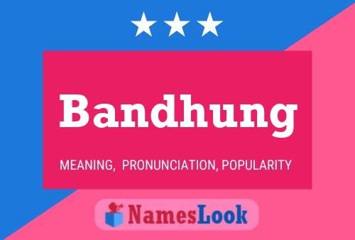 ملصق اسم Bandhung