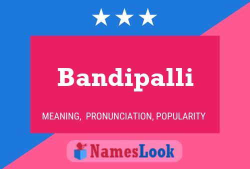 ملصق اسم Bandipalli