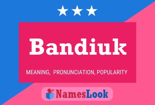 ملصق اسم Bandiuk