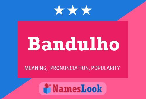 ملصق اسم Bandulho