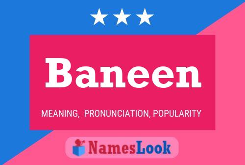 ملصق اسم Baneen