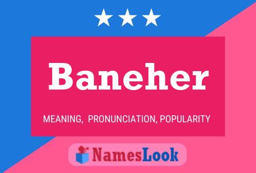 ملصق اسم Baneher