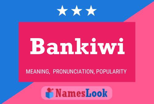 ملصق اسم Bankiwi