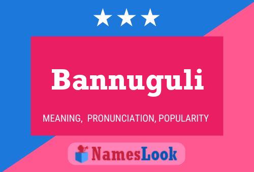 ملصق اسم Bannuguli