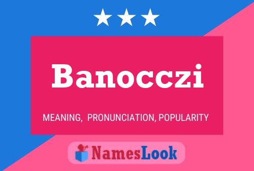 ملصق اسم Banocczi