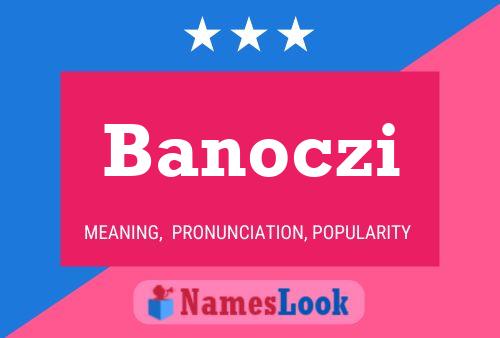 ملصق اسم Banoczi