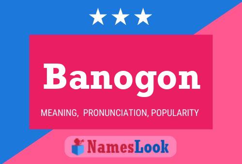 ملصق اسم Banogon