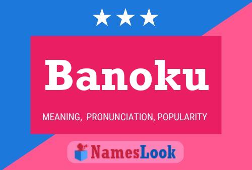 ملصق اسم Banoku