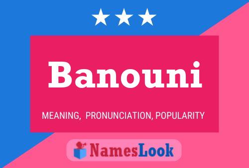 ملصق اسم Banouni