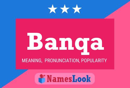 ملصق اسم Banqa